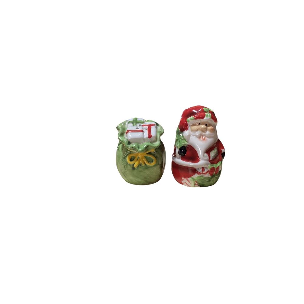 Vintage Holiday Salt and Pepper Shakers